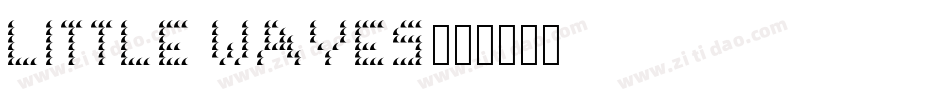 Little Waves字体转换